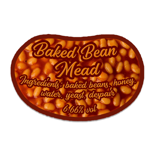 Cursed Baked Bean Mead Sticker - Arcane Alchemist